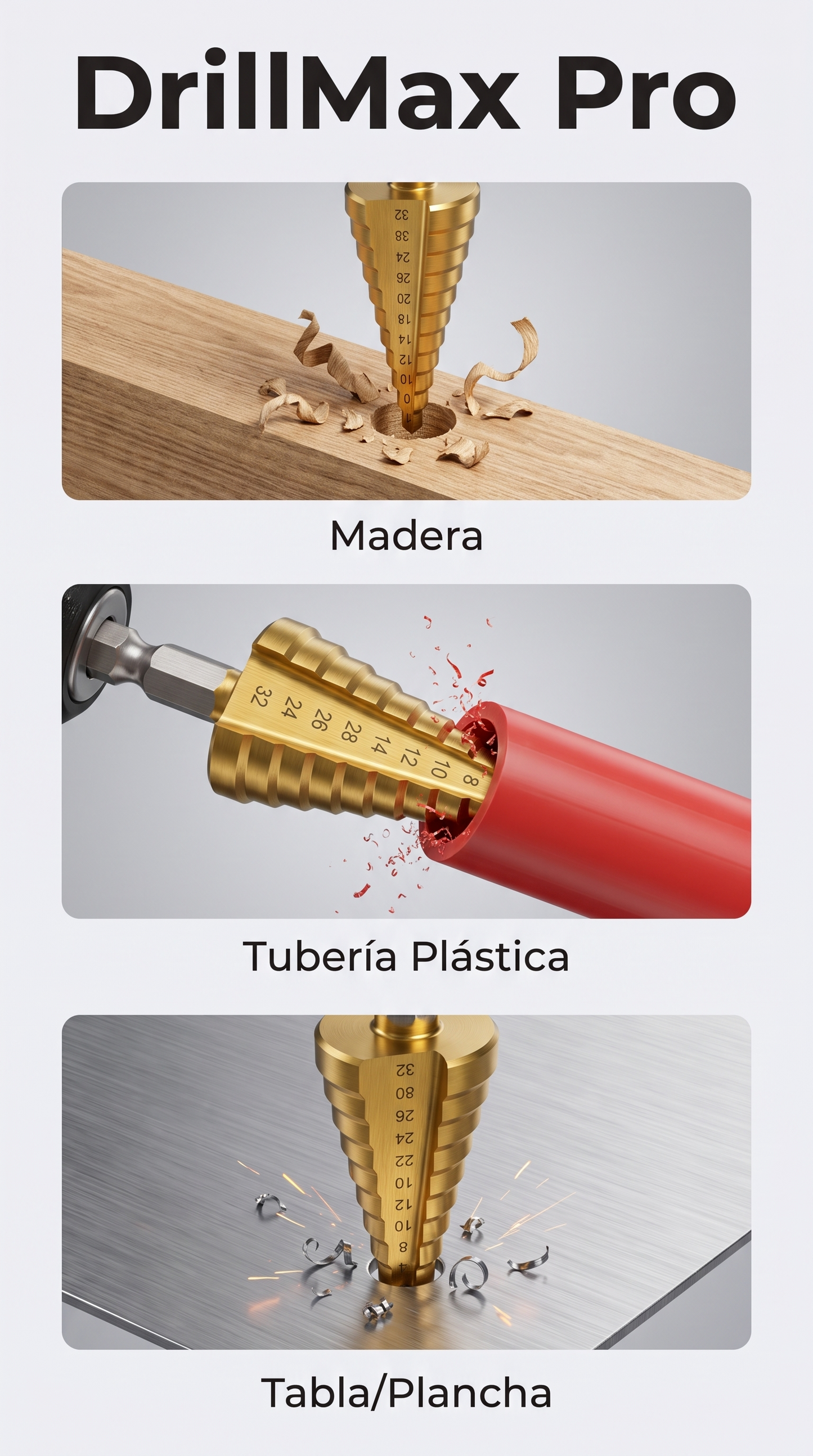 DrillMax Pro Usos